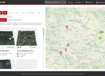 podglą projektów na mapie podglą projektów na mapie